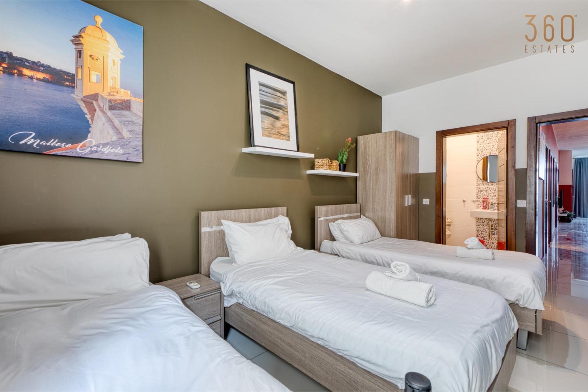 A Lovely 3 Bedroom, 3 Baths Home In The Centre Of Gzira By 360 Estates Екстер'єр фото