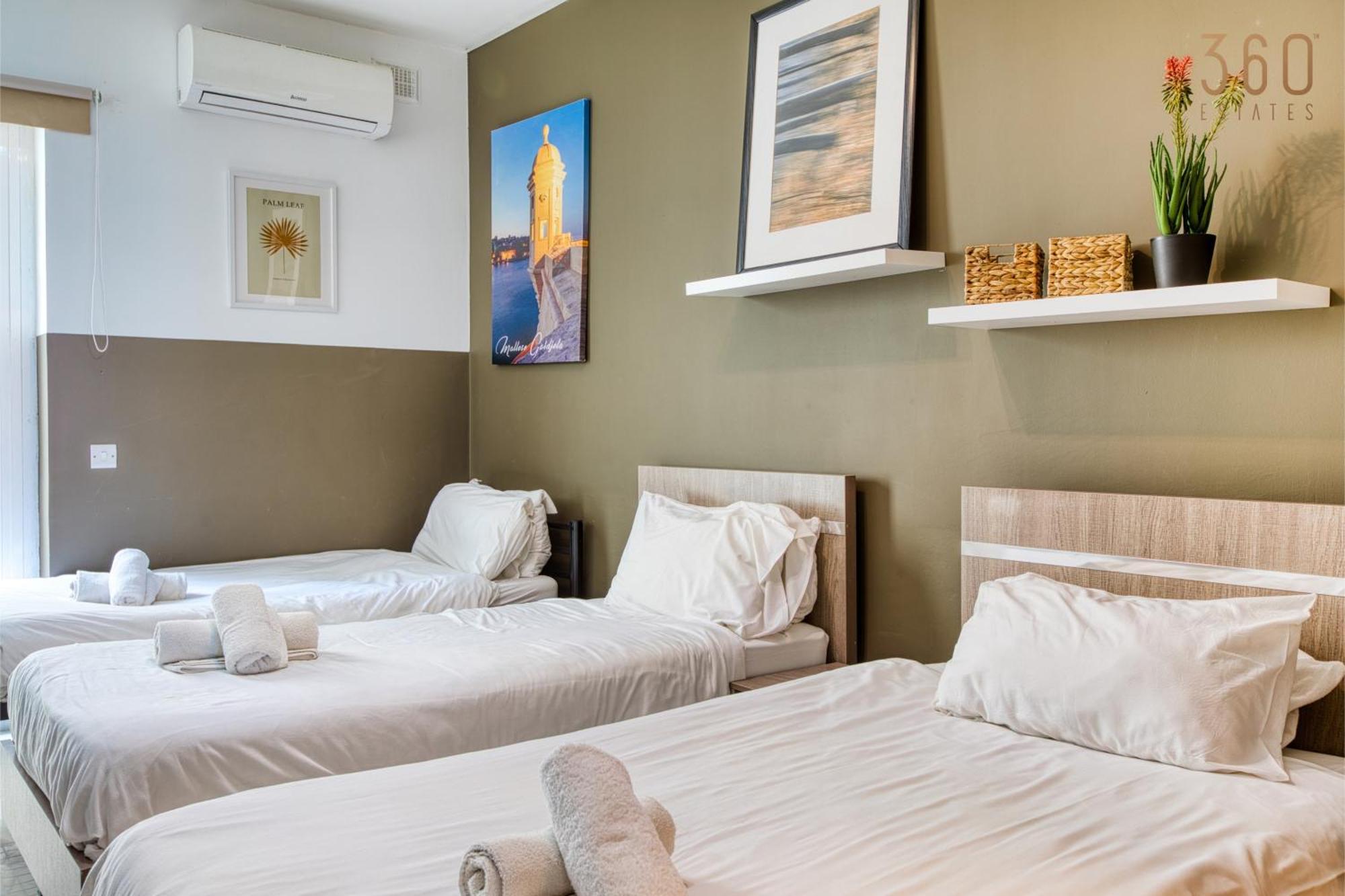 A Lovely 3 Bedroom, 3 Baths Home In The Centre Of Gzira By 360 Estates Екстер'єр фото
