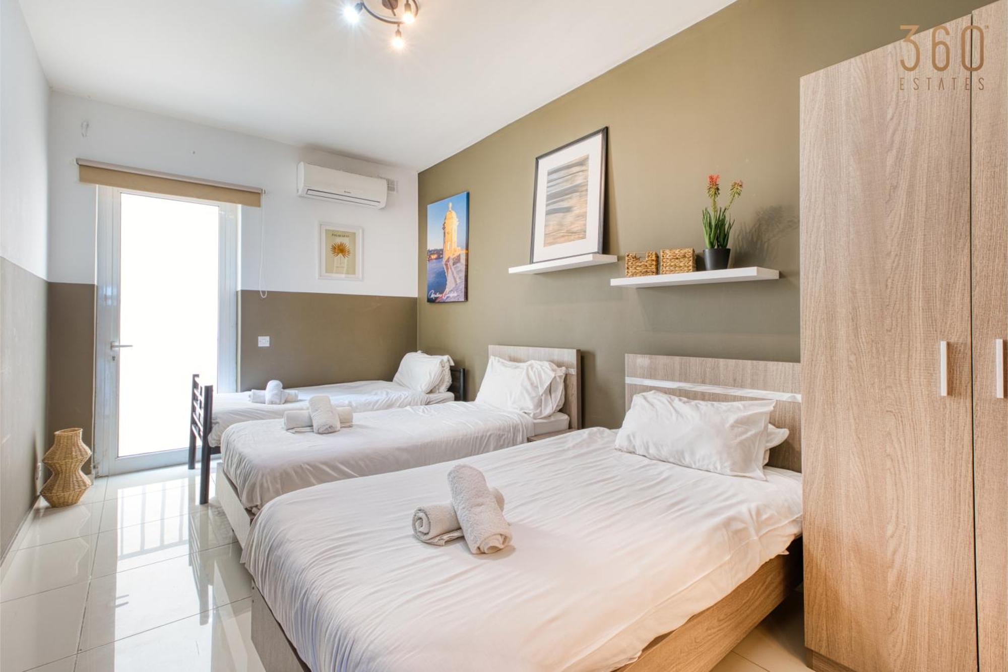 A Lovely 3 Bedroom, 3 Baths Home In The Centre Of Gzira By 360 Estates Екстер'єр фото